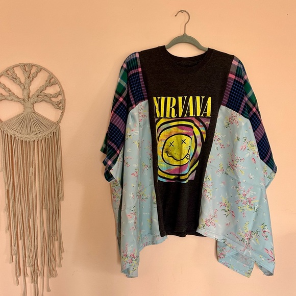 Upcycled Nirvana Box Top - Picture 2 of 3